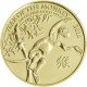 2016 Royal Mint 1/4 Oz Year of the Monkey Gold Coin - peninsulahcap