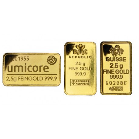 Buy 2.5g Gold Bars Online - peninsulahcap