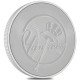 Boîte de 250 | Pièce ronde en argent de baseball NY Yankees de 1 oz 2024 de Nouvelle-Zélande, 999 % fin